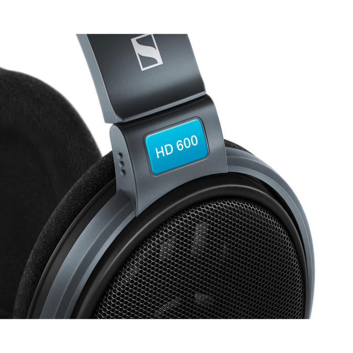 Sennheiser HD 600 | Dynamic circum-aural headphones - Open back design - For Audiophile - Wired - Detachable cable - Black-SONXPLUS Joliette
