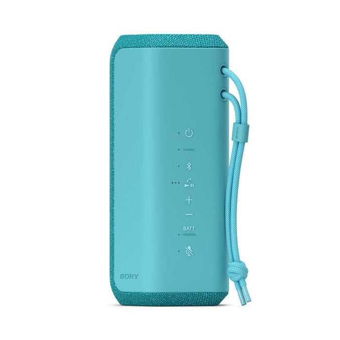 Sony SRS-XE200 | Haut-parleur portatif - Sans fil - Bluetooth - Compact - Étanche - Bleu-SONXPLUS.com