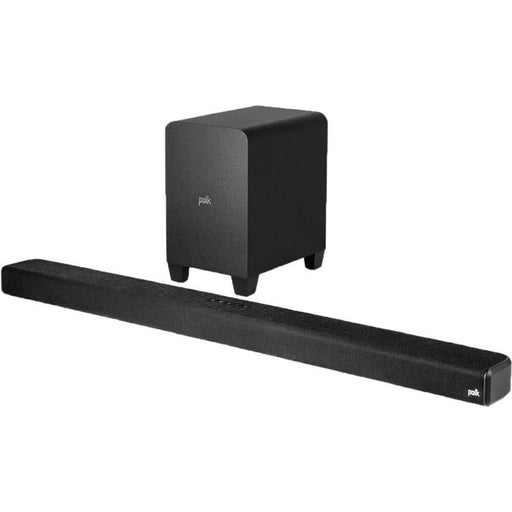 Polk Signa S4 | 3.1.2 Soundbar Dolby Atmos Certified - With Wireless Subwoofer - Bluetooth - Home Theater Experience - Voice Adjust - Black-SONXPLUS Joliette