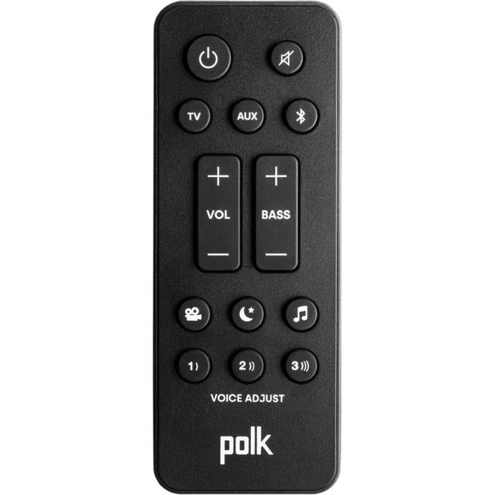 Polk Signa S4 | Barre de son 3.1.2 Certifié Dolby Atmos - Avec Caisson de graves sans fil - Bluetooth - Expérience de Cinéma Maison - Voice Adjust - Noir-SONXPLUS Joliette