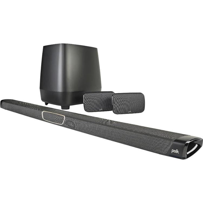 Polk MagniFi MAX SR | 5.1 Home Theater System - Max Soundbar - 1 Wireless Subwoofer - 2 Wireless Surround Speakers - Black-SONXPLUS Joliette