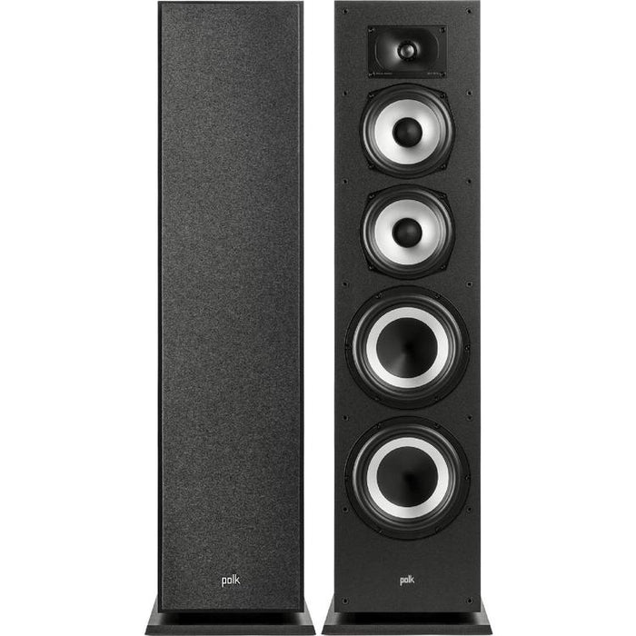 Polk Monitor XT70 | Floorstanding Speakers - Tower - Hi-Res Audio Certified - Black - Pair-SONXPLUS Joliette