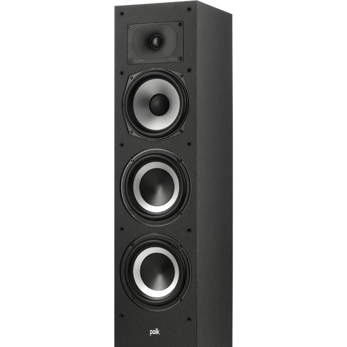 Polk Monitor XT60 | Floorstanding Speakers - Tower - Hi-Res Audio Certified - Black - Pair-SONXPLUS Joliette