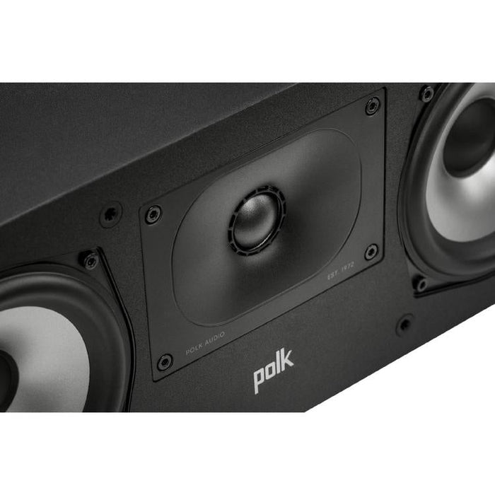 Polk Monitor XT30 | Center speaker - Hi-Res Audio Certified - Black-SONXPLUS Joliette