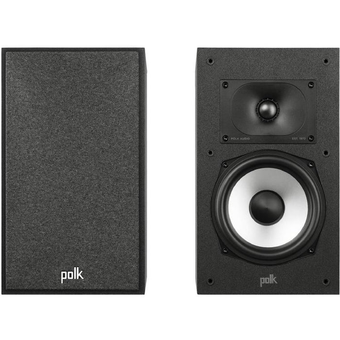 Polk Monitor XT20 | Ensemble d'Haut-parleurs de bibliothèque - Certifié Hi-Res Audio - Compact - Noir - Paire-SONXPLUS Joliette