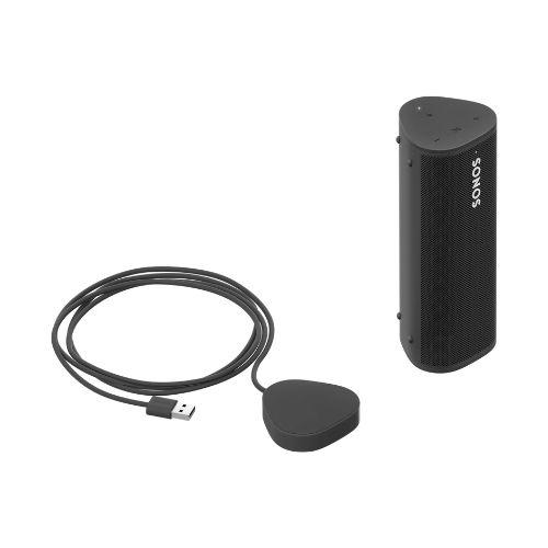 Sonos | Roam Charging Set - 1 Roam Portable Speaker - 1 Roam Charger - Black-Sonxplus 