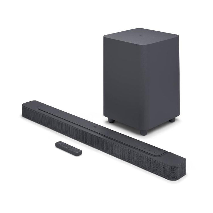 JBL Bar 500 Pro | Compact 5.1 Sound Bar - With Wireless Subwoofer - Dolby Atmos - MultiBeam - Bluetooth - Integrated Wi-Fi - 590W - Black-SONXPLUS Joliette