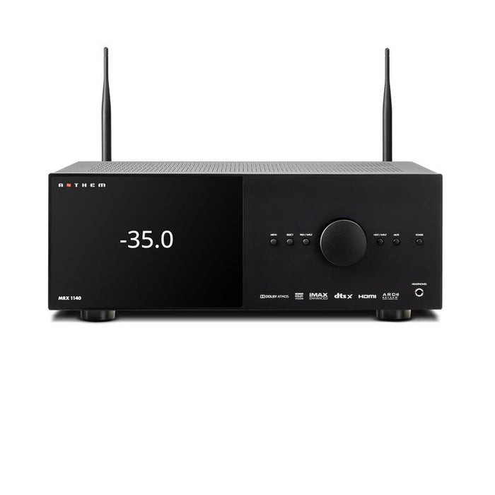 Anthem MRX 1140 8K | Home Theater Receiver - 15.2 Channel Preamplifier and 11 Channel Amplifier - 140 W - Black-SONXPLUS Joliette