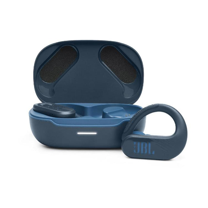 JBL Endurance Peak III | Sport In-Ear Headphones - 100% Wireless - Waterproof - Powerhook Design - Blue-SONXPLUS Joliette