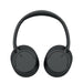 Sony WH-CH720N | Around-ear headphones - Wireless - Bluetooth - Noise reduction - Up to 35 hours battery life - Microphone - Black-SONXPLUS Joliette