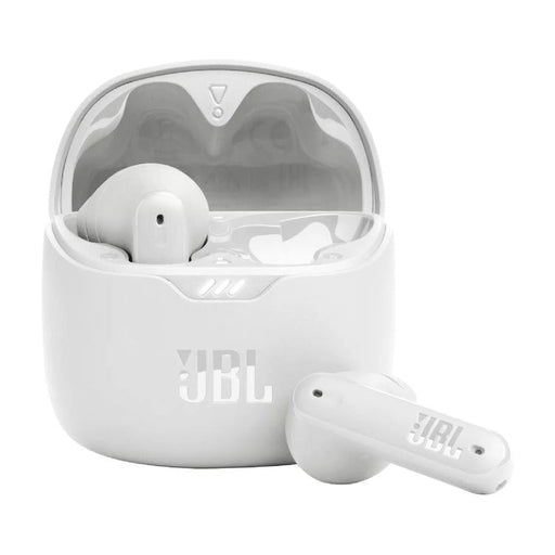 JBL Tune Flex | In-Ear Headphones - 100% Wireless - Bluetooth - Noise reduction - Stick-open design - IPX4 - White-SONXPLUS Joliette