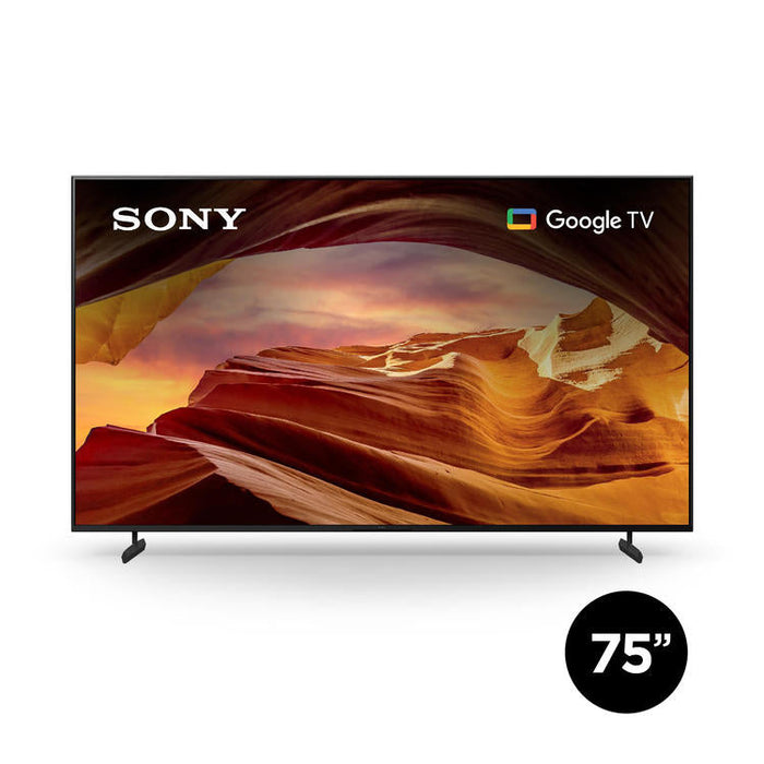Sony KD-75X77L | 75" Smart TV - LED - X77L Series - 4K Ultra HD - HDR - Google TV-SONXPLUS Joliette