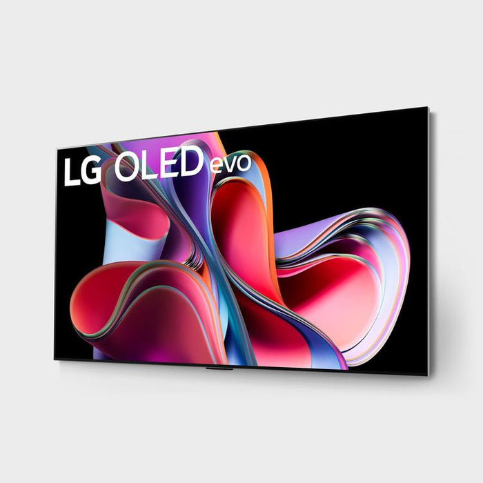 LG OLED65G3PUA | 65" 4K OLED Evo Smart TV - Gallery Edition - G3 Series - HDR Cinema - IA a9 Gen.6 4K Processor - Black-SONXPLUS Joliette