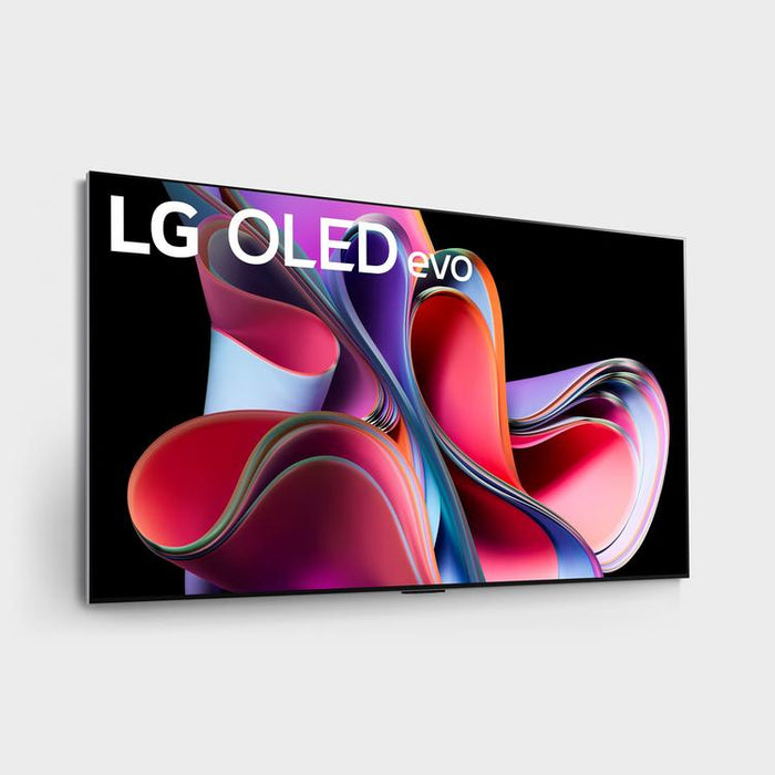 LG OLED65G3PUA | 65" 4K OLED Evo Smart TV - Gallery Edition - G3 Series - HDR Cinema - IA a9 Gen.6 4K Processor - Black-SONXPLUS Joliette