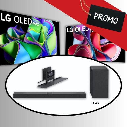 LG OLED55G3PUA | 55" 4K OLED Evo Smart TV - Gallery Edition - G3 Series - HDR Cinema - IA a9 Gen.6 4K Processor - Black-SONXPLUS Joliette