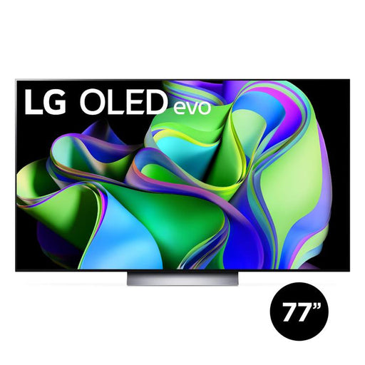 LG OLED77C3PUA | 77" OLED evo 4K Smart TV - C3 Series - HDR - Processor IA a9 Gen6 4K - Black-SONXPLUS Joliette