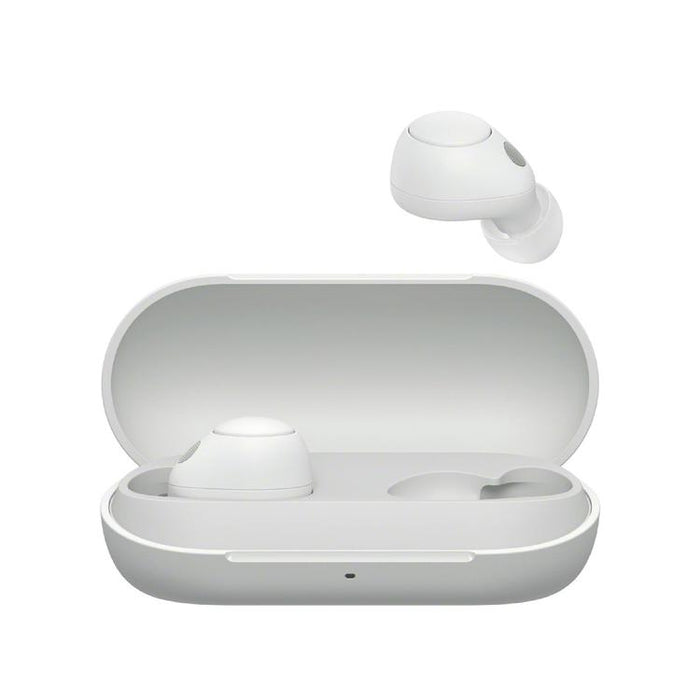 Sony WFC700N | Ecouteurs sans fil - Microphone - Intra-Auriculaires - Bluetooth - Reduction active du bruit - Blanc-SONXPLUS Joliette