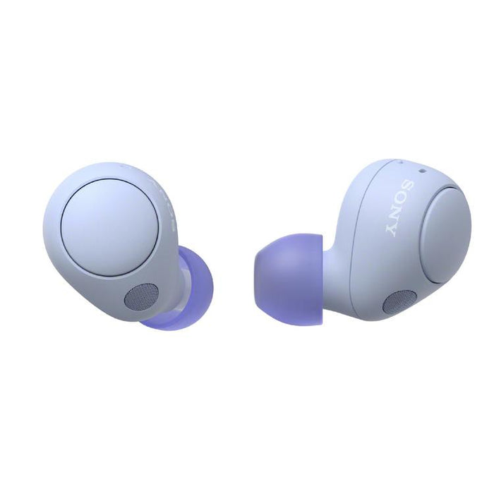 Sony WFC700N | Ecouteurs sans fil - Microphone - Intra-Auriculaires - Bluetooth - Reduction active du bruit - Violet-SONXPLUS Joliette