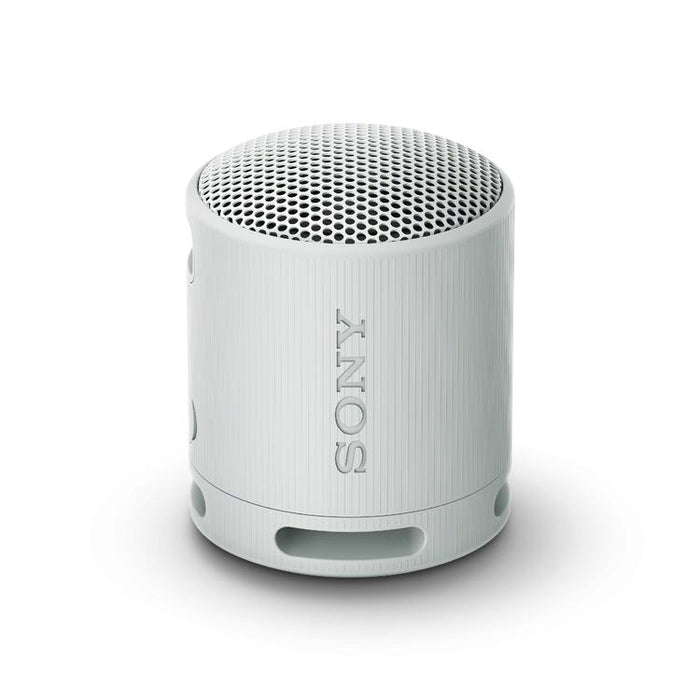 Sony SRS-XB100 | Haut-parleur portatif - Sans fil - Bluetooth - IP67 - Gris clair-SONXPLUS Joliette