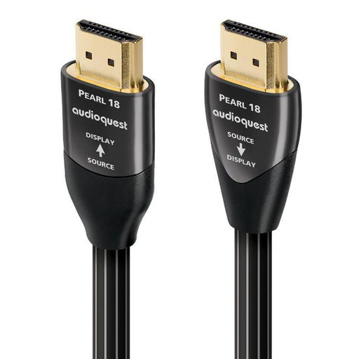 Audioquest Pearl | Câble HDMI actif - Transfert jusqu'à 8K Ultra HD - HDR - eARC - 18 Gbps - 10 Mètres-Sonxplus Joliette