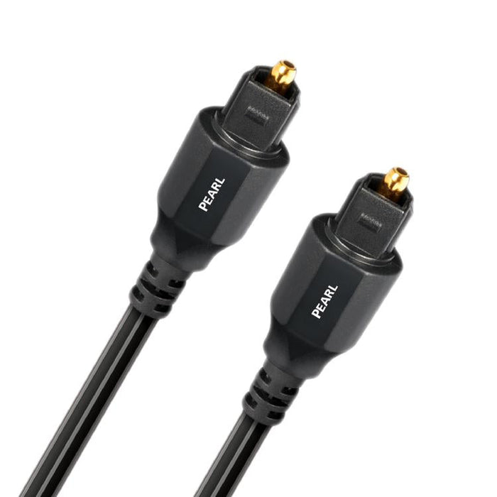 Audioquest Pearl | Câble Optique Toslink - Conducteurs à fibre à faible dispersion - 0.75 Mètres-Sonxplus Joliette