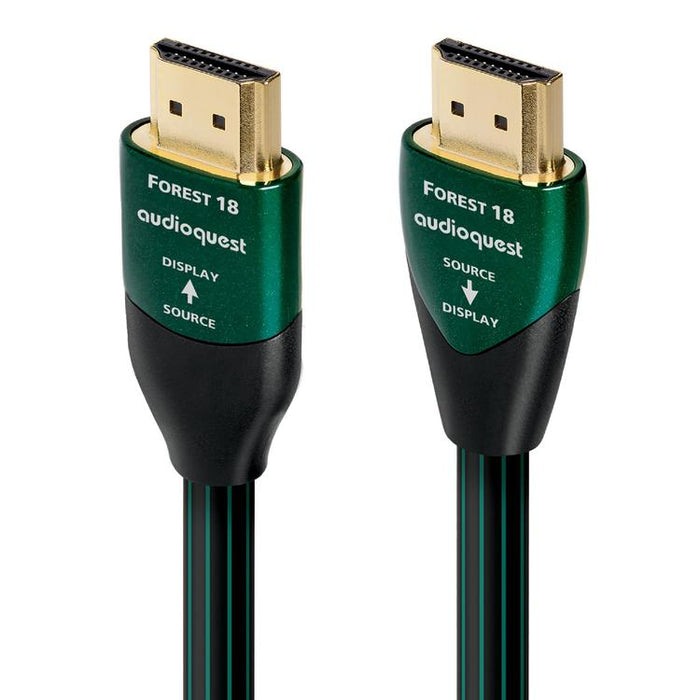 Audioquest Forest | Câble HDMI actif - Transfert jusqu'à 8K Ultra HD - HDR - eARC - 18 Gbps - 12.5 Mètres-SONXPLUS Joliette
