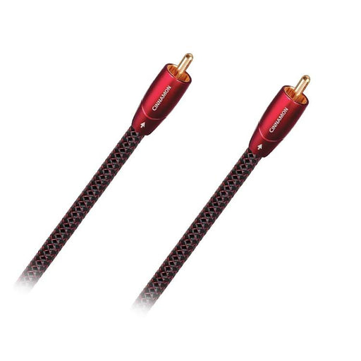 Audioquest Cinnamon | Digital Coaxial Cable - 1.25% Sterling Silver Conductors - 0.75 Meters-Sonxplus Joliette