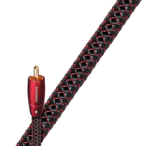 Audioquest Cinnamon | Digital Coaxial Cable - 1.25% Sterling Silver Conductors - 0.75 Meters-SONXPLUS Joliette
