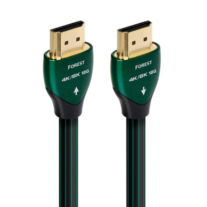 Audioquest Forest | Câble HDMI actif - Transfert jusqu'à 8K Ultra HD - HDR - eARC - 18 Gbps - 10 Mètres-Sonxplus Joliette