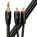 Audioquest Tower | Gold-Plated 3.5mm Jack to RCA Cables - 2 Meters-Sonxplus Joliette