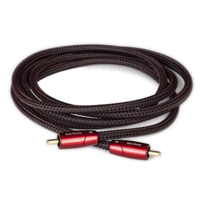 Audioquest Red River | RCA Cable - Gold Plated Cold Solder Terminations - 2 Meters-Sonxplus Joliette