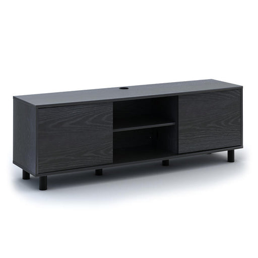 Sonora S20V65N | TV Stand - 65" Wide - 2 Cabinets - Black-SONXPLUS Joliette