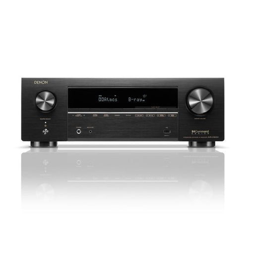 DENON AVR-X1800H | 7.2 Channel AV Receiver - 8K Video - 3D Sound - Dolby Atmos - DTS:X - Black-SONXPLUS Joliette