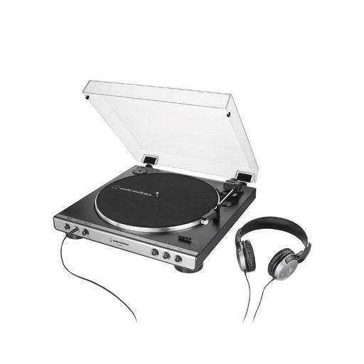 Audio Technica AT-LP60XHP-GM | Turntable - Stereo - With Headphones - Metal Gun-SONXPLUS Joliette