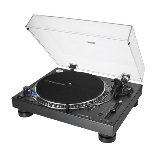 Audio Technica AT-LP140XP-BK | Table tournante Professionnelle - Entraînement direct pour DJ - Noir-SONXPLUS Joliette