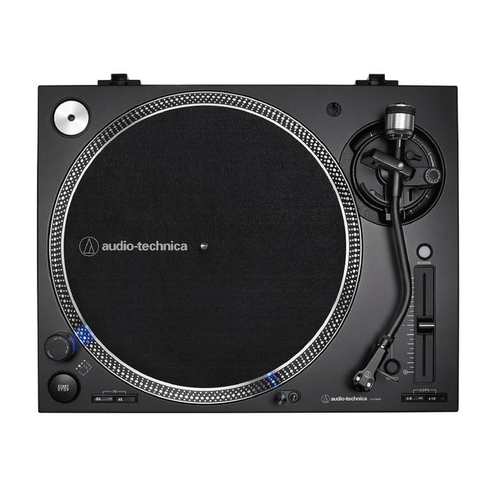 Audio Technica AT-LP140XP-BK | Table tournante Professionnelle - Entraînement direct pour DJ - Noir-SONXPLUS Joliette