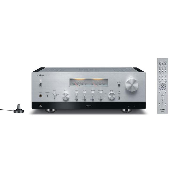 Yamaha RN2000A | Récepteur réseau hi-fi avec MusicCast - 120 W + 120 W - Airplay - Argent-SONXPLUS Joliette