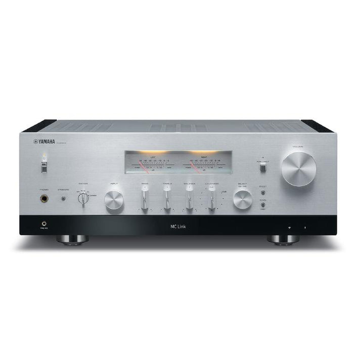 Yamaha RN2000A | Récepteur réseau hi-fi avec MusicCast - 120 W + 120 W - Airplay - Argent-SONXPLUS Joliette