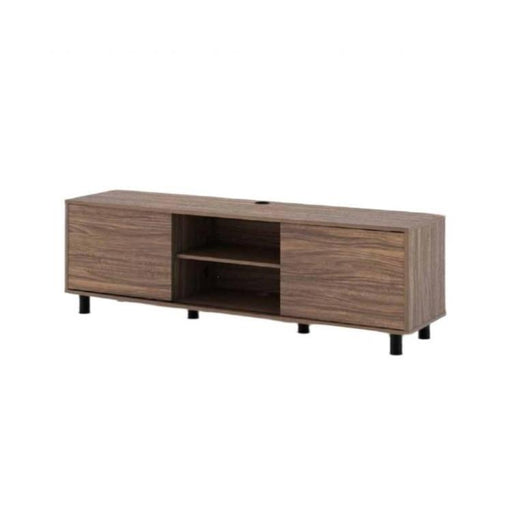 Sonora S20V65MB | TV Stand - 65" Wide - 2 Cabinets - Medium Brown-SONXPLUS Joliette
