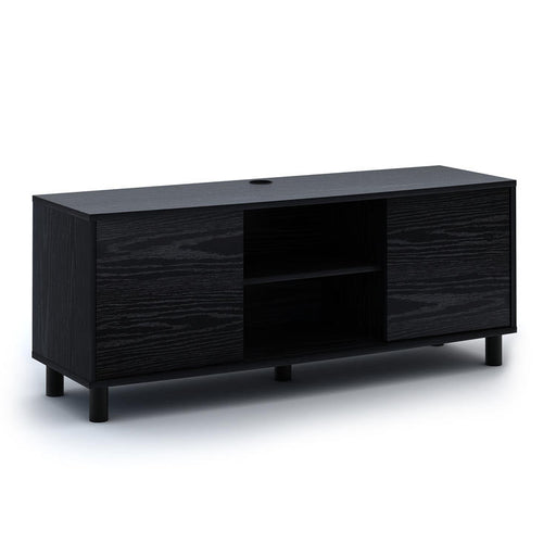 Sonora S20V55N | TV Stand - 55" wide - 2 Cabinets - Black-SONXPLUS Joliette