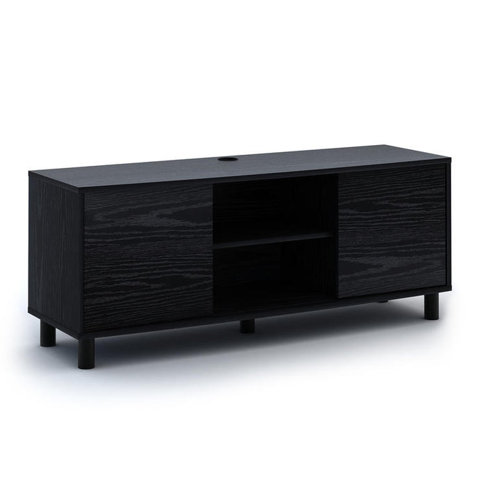 Sonora S20V55N | Meuble Téléviseur - 55" de large - 2 Armoires - Noir-SONXPLUS Joliette