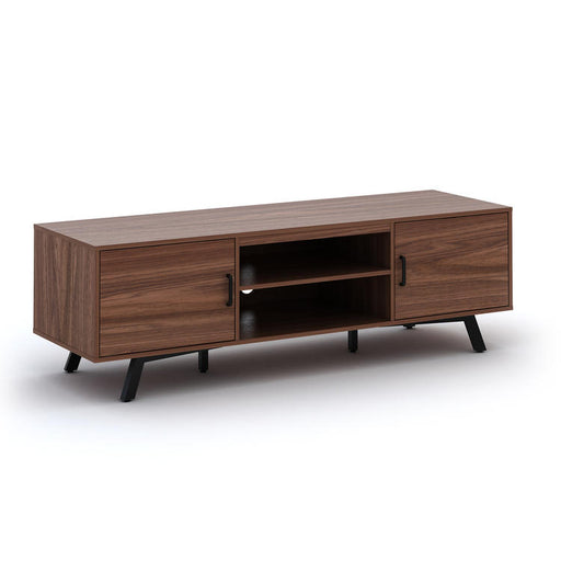 Sonora S40V65MB | TV Stand - 2 Cabinets - 65" wide - Medium Brown-SONXPLUS Joliette