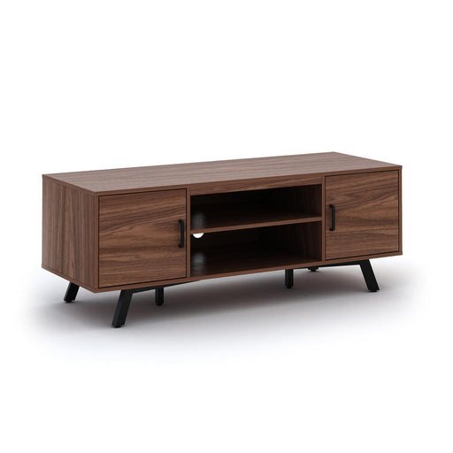 Sonora S40V55MB | TV Stand - 2 Cabinets - 55" wide - Medium Brown-SONXPLUS Joliette