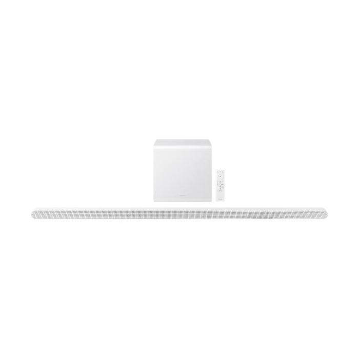 Samsung HW-S801D | Ultra slim soundbar - 3.1.2 channels - Wireless subwoofer - 330W - Dolby Atmos - Bluetooth - White-SONXPLUS Joliette