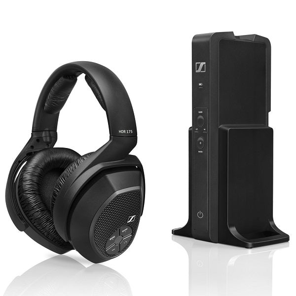 Sennheiser RS 175 | Circumaural wireless TV headphones - Stereo - Black-SONXPLUS Joliette