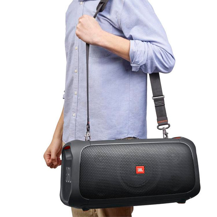 JBL PartyBox On-The-Go | Portable Speaker - Bluetooth - Rechargeable - Black-SONXPLUS Joliette