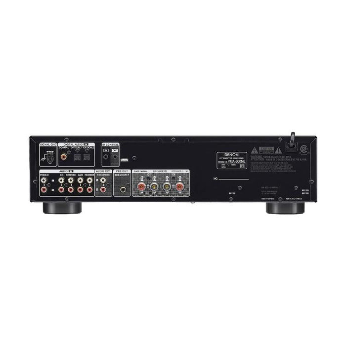 Denon PMA-600NE | 2 Channel Integrated Amplifier - 70 W / Channel - Bluetooth Support - Black-SONXPLUS Joliette