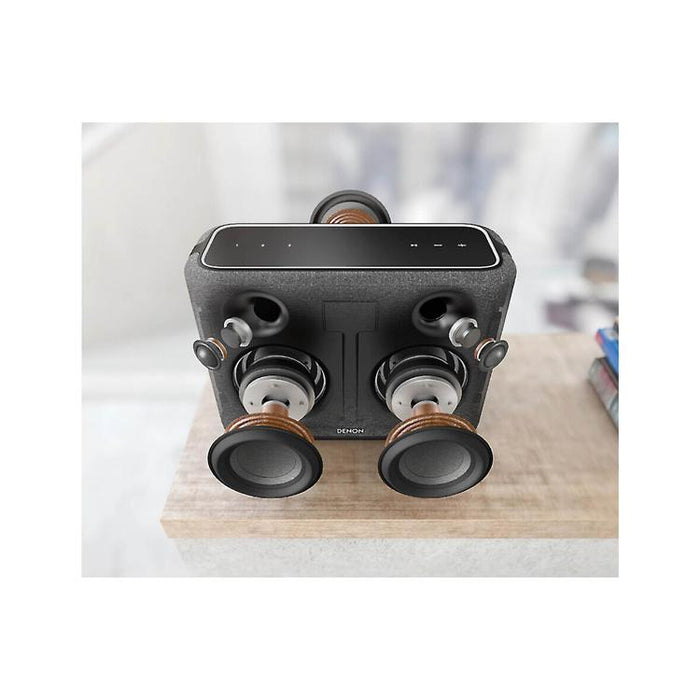 Denon HOME 250 | Haut-parleur sans fil - Bluetooth - Couplage Stéréo - HEOS intégré - Noir-SONXPLUS Joliette