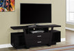 Monarch Specialties I2720 | TV stand - 60" - 2 Storage drawers - Espresso-Sonxplus 