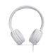 JBL Tune 500 | Wired on-ear headphones - Blanc-SONXPLUS.com